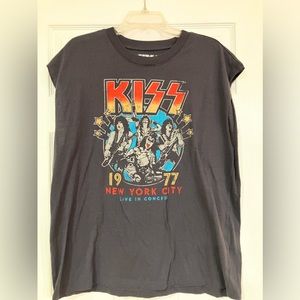 KISS 1977 Band Tee